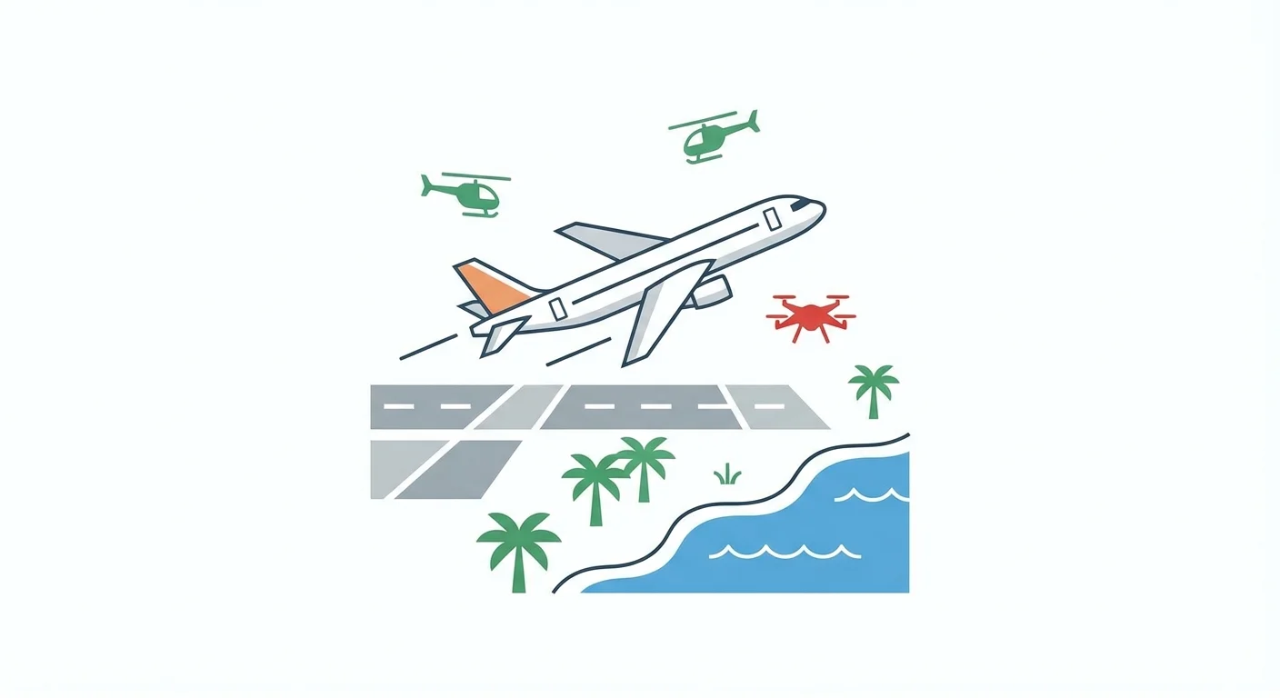 Інцидент у Палм-Біч: Невідомий дрон наблизився до літака Трампа під час зльоту