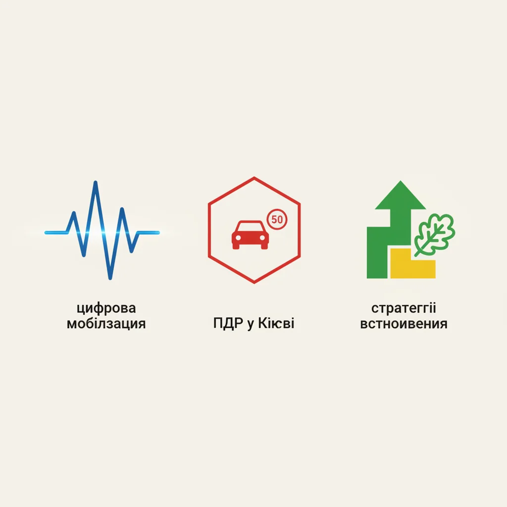 Головні зміни квітня в Україні: цифрова мобілізація, ПДР у Києві та стратегії відновлення